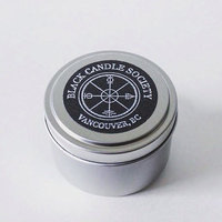 Black Candle Society Siam Lemongrass and Basil Tin Candle Size: 4