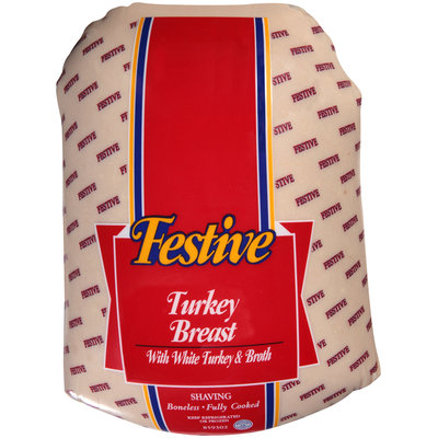 Festive Turkey Breast with White Turkey & Broth