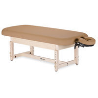 Earthlite Sedona Stationary Table with Shelf Color: White