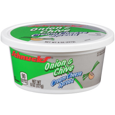 Schnucks® Onion & Chive Cream Cheese Spread 8 oz. Tub