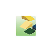 CanDo 31-2002S Positioning Wedge Foam with Vinyl Cover Soft 20 x 22 x 8 Inch Spe