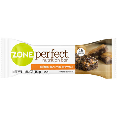Zone Perfect® Salted Caramel Brownie Nutrition Bar 1.58 oz. Wrapper