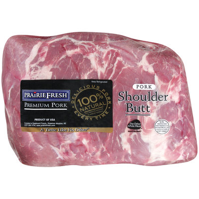 PrairieFresh® Natural Center Cut Pork Shoulder Butt 2-Pack