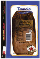 Danola Supreme Sliced Roast Beef Cajun 8 Oz Zip Pak