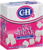 C&H Pure Cane Sugar Cubes 126 ct Box