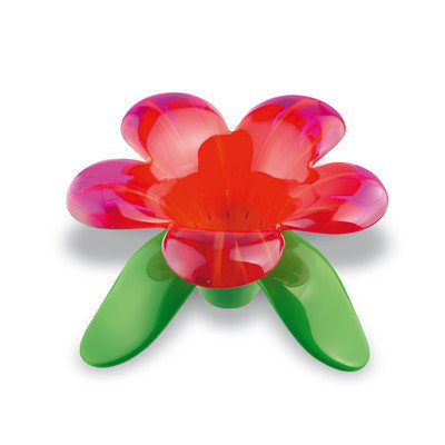 Koziol Audrey Tea Strainer Color: Orange and Pink