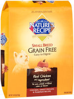 Natural's Recipe® Chicken, Sweet Potato & Pumpkin Small Breed Grain Free Dog Food 14 lb. Bag