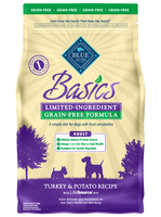 THE BLUE BUFFALO CO. BLUE™ Basics® Grain-Free Turkey & Potato Recipe For Adult Dogs