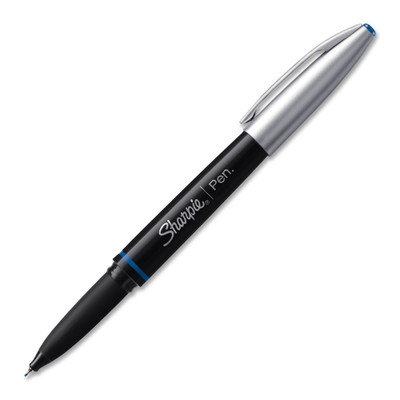 Sharpie SAN1758056 Grip Pen, Fine Point, Blue Ink