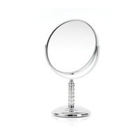 Danielle Creations Round Double Sided Mirror - Chrome