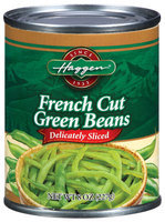 Haggen French Cut Delicately Sliced Green Beans 8 Oz Can
