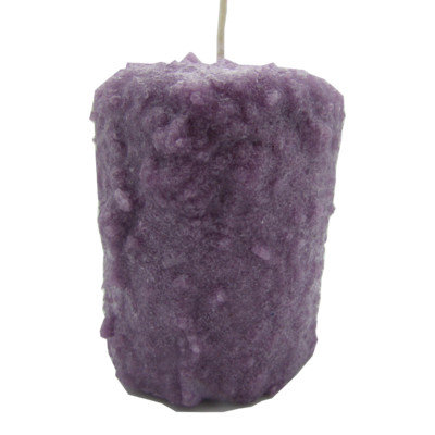 Starhollowcandleco Lilac Blossoms Pillar Candle Size: Round Cake Fatty 4