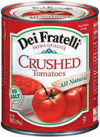 Dei Fratelli Crushed No Salt Added Tomatoes 28 Oz Can