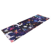 Kess Inhouse Watercolour Folk by Nikki Strange Rainbow Yoga Mat