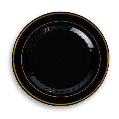 Fineline Settings, Inc Silver Splendor Plate (Pack of 150) Size: 7