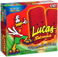 Lucas® Salsagheti® Ice Pops 6-2.5 fl. oz. Pack