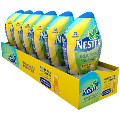 Nestea® Green Tea with Citrus Liquid Water Enhancer 6-1.76 fl. oz. Bottles