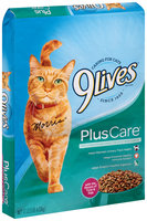 9Lives Plus Care Dry Cat Food, 13.3-Pound