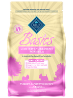 THE BLUE BUFFALO CO. BLUE™ Basics® Turkey & Potato Recipe For Small Breed Adult Dogs