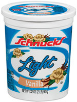 Schnucks Light Vanilla Yogurt 32 Oz Tub