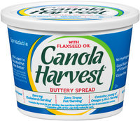 Canola Harvest® Buttery Spread with Flaxseed Oil 15 oz. Tub