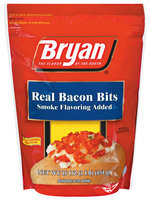 Bryan Real Smoke Flavoring Added Bacon Bits 1 Lb Pouch
