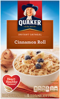 Quaker® Cinnamon Roll Instant Oatmeal