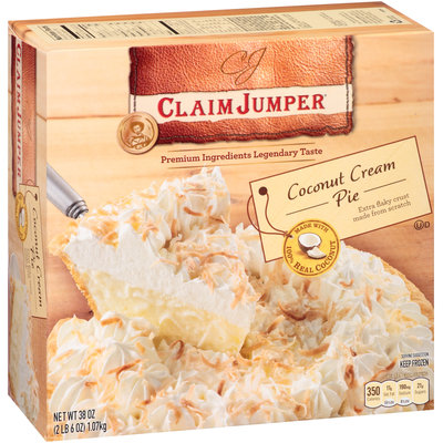 Claim Jumper® Coconut Cream Pie 38 oz. Box