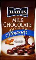 Tuxedos® Black Tie Brand Milk Chocolate Covered Almonds 6 oz. Bag