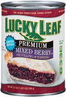 Lucky Leaf® Limited Edition Premium Mixed Berry Pie Filling 21 oz. Can
