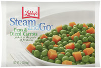 Libby's® Steam and Go™ Peas & Diced Carrots 12 oz