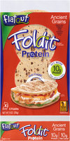 Flatout® FoldIt® 10g Protein Ancient Grains Artisan Flatbread 9 oz. Packet