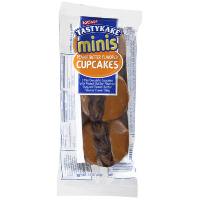 Tastykake® Minis Peanut Butter Flavored Cupcakes