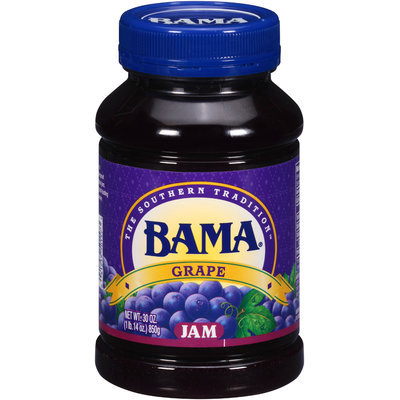 Bama® Grape Jam 30 oz. Plastic Jar
