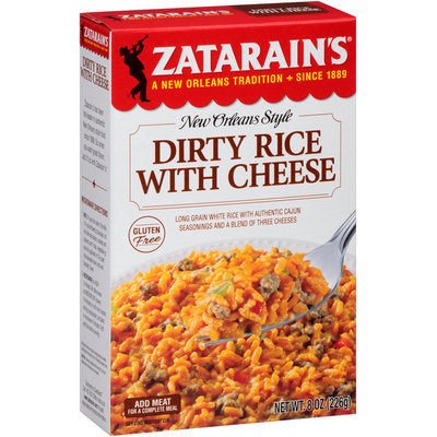 Zatarain's® Dirty Rice with Cheese Mix 8 oz. box