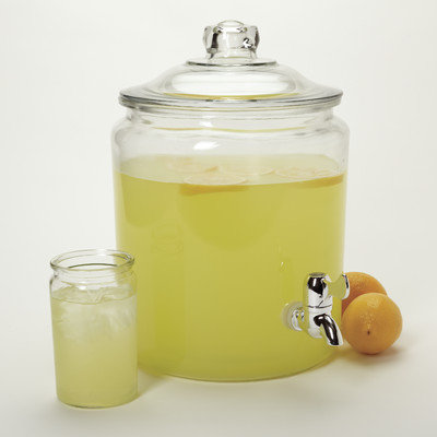 Anchor Hocking 2 gal Heritage Hill Jar with Plastic Spigot
