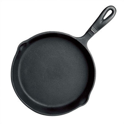 Universal Battery Universal PS182 Pre-Seasoned Cast Iron 7.875 Inch Skillet