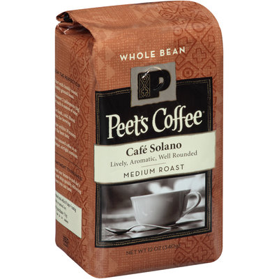 Peet's Coffee® Cafe Solano Whole Bean Medium Roast Coffee 12 oz. Bag