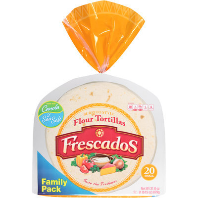 Frescados™ Burrito Style Flour Tortillas 20 oz. Bag