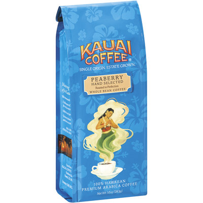 Kauai Coffee® Peaberry Whole Bean Coffee 10 Oz