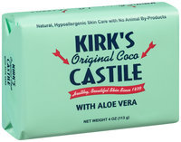 Kirk's Castile Original Coco with Aloe Vera Bar Soap 4 oz. Pack