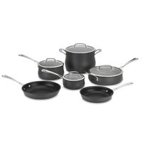 Cuisinart 10-pc. Contour Hard-Anodized Nonstick Cookware Set