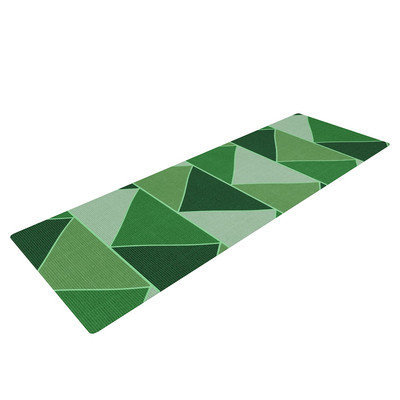 Kess Inhouse Emerald City by Catherine McDonald Yoga Mat