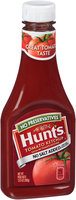 Hunt's® No Preservatives/No Salt Added Tomato Ketchup 13.5 oz. Squeeze Bottle