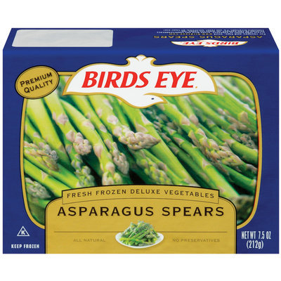 Birds Eye Asparagus Spears Frozen Vegetables 7.5 Oz Box