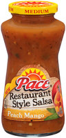 Pace® Medium Restaurant Style Peach Mango Salsa 16 oz. Jar