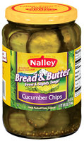 Nalley® Bread & Butter Cucumber Chip Pickles 24 fl. oz. Jar