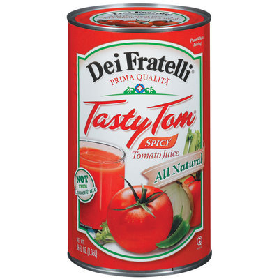 Dei Fratelli Tasty Tom Spicy Tomato Juice 46 Fl Oz Can