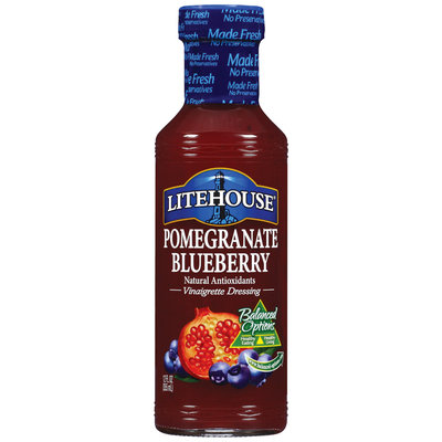 Litehouse Pomegranate Blueberry Vinaigrette Dressing 12 Fl Oz Bottle