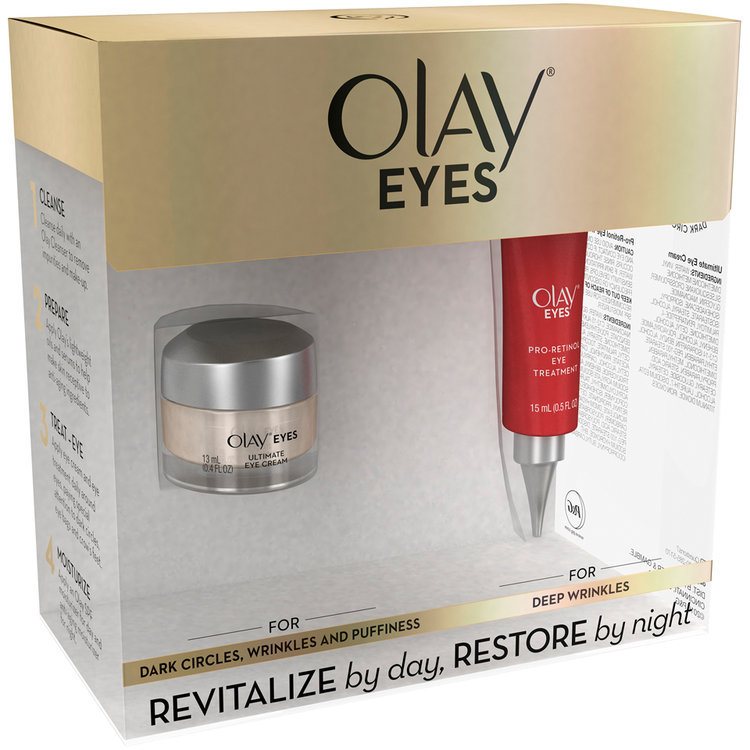 Olay Eyes Day & Night Duo PackUltimate Eye Cream & ProRetinol Eye
